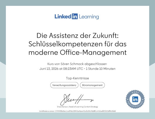 Die Assistenz der Zukunft: Schlüsselkompetenzen für das moderne Office-Management